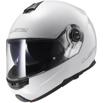 LS2 Casco Moto FF325, Blanco, XXS