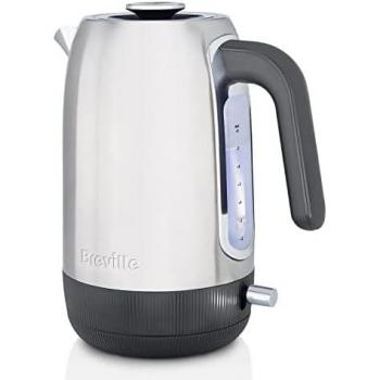 Hervidor eléctrico Breville Edge 1,7 L con Iluminación de temperatura y Calentador rápido de 2,4 kW