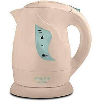 Hervidor Adler AD 08b Beige Plástico 850 W 1 L