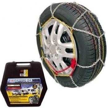 OTOTOP 49290 Cadenas para la Nieve 16 mm, Malla de rombo, ÖNORM Probado, 4 x 4 Talla: 270, 2 Piezas