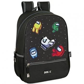 Safta-642194180 Mochila, Color Negro, 30cm x 14cm x 40cm