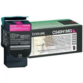 Lexmark C540H1MG Original High Capacity Magenta Toner Cartridge (2000 Pages)