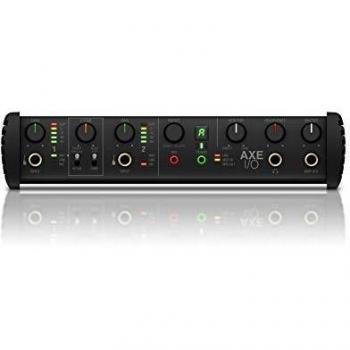 IK Multimedia AXE I/O - Premium 2 Input / 5 Output Audio Interface, Guitar Sound Modeling, 117 dB Dynamic Range, 3 Hz Frequency Response, Powerful Applications Included, Black