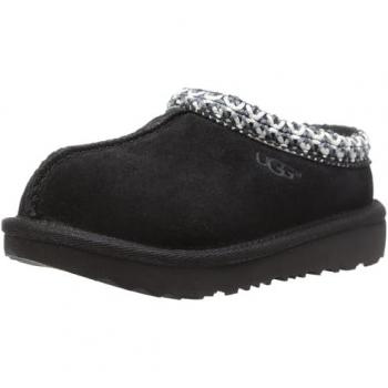 UGG Kids Tasman II Black Suede Clogs & Slides Size 31/13K