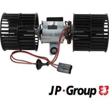 Ventilador de habitáculo JP GROUP 1126101400 - Interior blower, compatible con diversos vehículos, diseñado para proporcionar una óptima circulación de aire en el interior del automóvil, fácil instalación, alta durabilidad y rendimiento eficiente