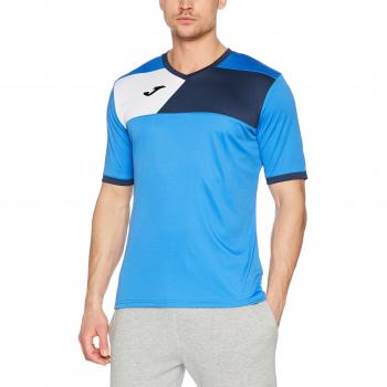 Joma Crew II Camiseta de Juego Manga Corta, Hombre, Multicolor