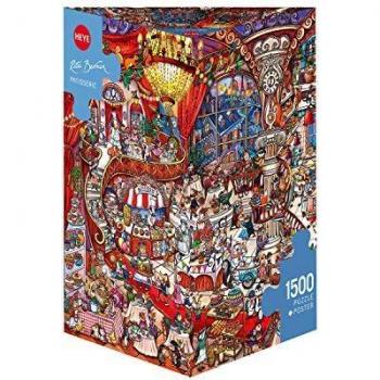 Puzzle Heye Pastelería 1500 Piezas - Caja Triangular