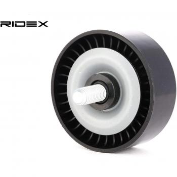 Polea de desvío/guía para correa poli V RIDEX 312D0020 compatible con BMW 3 Limousine (E46, E90), 3 Touring (E91), 5 Limousine (E60)