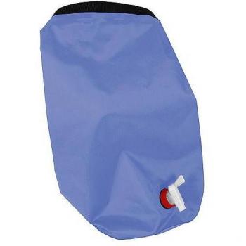 Saco de Agua Plegable Bo-Camp de 20 Litros con Tapón Azul