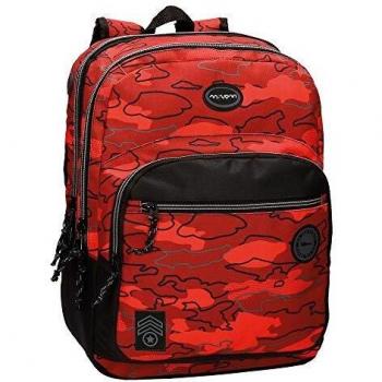 MOCHILA ADAP.42CM.2C.MOVOM CAMU ROJO