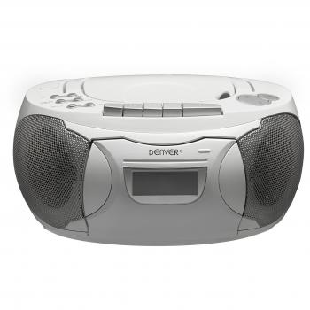 Denver TCP de 39white Radio/Boom Box Color Blanco