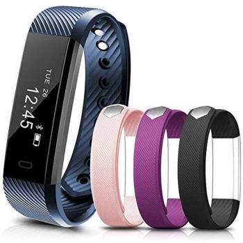 BIWOND Pulsera Actividad Inteligente Thinband + 4 Correas