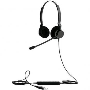 Jabra BIZ 2300 USB MS Mono Auriculares Diadema con Micrófono Negro