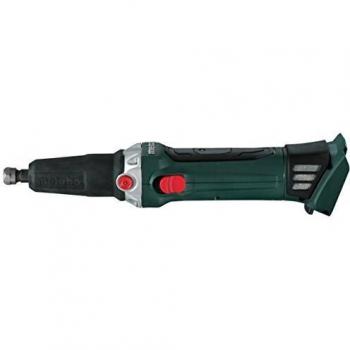 Metabo 600638840 600638840-Amoladora Recta a bateria 18V Ah Li-Ion GA 18 LTX con maletin MetaLoc, Negro, Verde, Gris