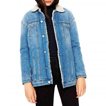 Cazadora Pepe Jeans Skylar DLX Denim 18 Azul
