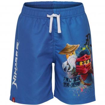 LEGO Wear Boy Ninjago Cm-50204-Badeshorts, Bañador para Niños, Azul