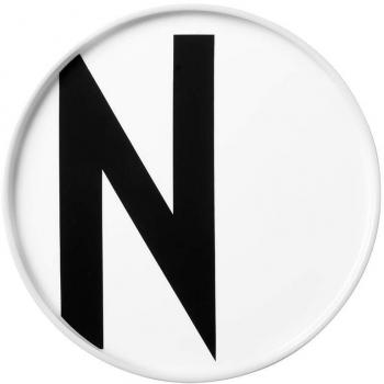 design letters Plato de Porcelana Personal
