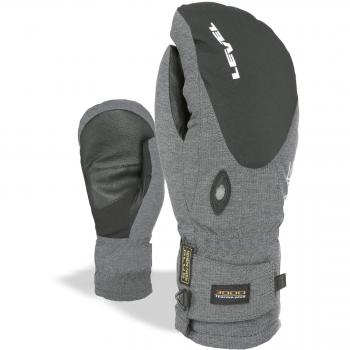 Level Hombre Alpine Mitt Guantes de Invierno - PK Black, M-L