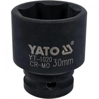 Yato YT-1020 Vaso de impacto negro, toma de llaves de impacto, cubos insertables