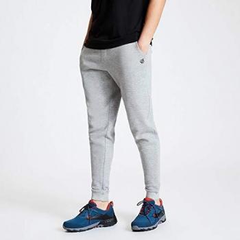 Dare2b Modulus - Joggers Ajustados De Punto con Mezcla De Algodón Trousers, Hombre, Ash Grey, M
