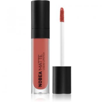 NOBEA Day-to-Day Matte Liquid Lipstick, liquid matte lipstick, shade Rosewood #M03, 7 ml