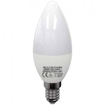 KHL 6621 - Bombilla led (E14, 6 W, 4500 K, VELA)