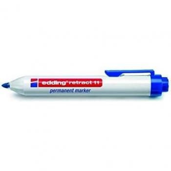 Edding 11-03 - Marcador Permanente Retráctil Azul