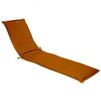 Cojín para tumbona Korai Amarillo Mostaza 190 x 60 cm en poliéster