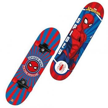 Mondo-18396 Spider-Man Monopatín Spiderman, Multicolor, 80.0 x 20.1 x 8.9