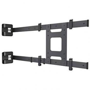 Soporte de pared para TV Meliconi FLAG, compatible con pantallas de 55 a 82, capacidad máxima de 70 kg, VESA 200-300-400-600, rotación de 90°, color negro