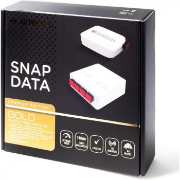 ACTELSER Kit Gold Snap Data de Fibra Optica Plástica