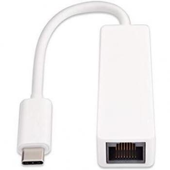 V7 Adaptador USB-C 3.1 a Ethernet RJ-45 en Blanco