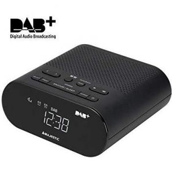 Radiosveglia DAB RS-116 con Doppio Allarme, USB y FM