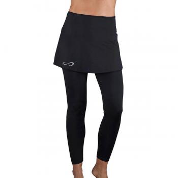 Endless Malle Fuse Falda para Mujer en Negro y Lila, Talla L