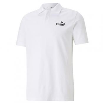 Puma Essential Pique Men's Polo Shirt - White - XL