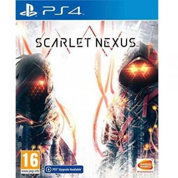 Scarlet Nexus Playstation 4 Edición Europea - Videojuego de acción y rol, desarrollado por Bandai Namco Entertainment, ambientado en un mundo futurista con elementos de ciencia ficción, incluye personajes jugables con habilidades psíquicas, gráficos
