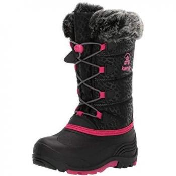 Kamik Snowgypsy3, Botas de Nieve Niñas, Negro