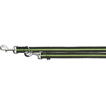 Trixie Ramal Fusion, 2.00 m / 17 mm, Negro/Verde, L