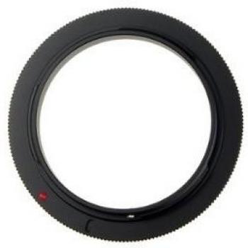 Neewer anillo adaptador de objetivo 52 mm adaptador de montura de marcha atrás para Canon EOS 7D, 550D, 1100D, 450D, 50D, 40D