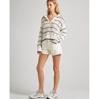 Shorts Pepe Jeans A-Line Blanco para Mujer