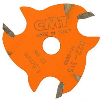 Fresa Circular de Ranura 5mm CMT 822.350.11 Naranja