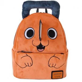 Mochila Mini Pochita de Peluche Chainsaw Man 26cm Unisex