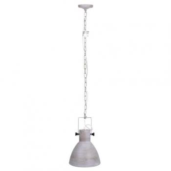 Lámpara de Techo Moderna Gris de Metal 20x20x110 cm