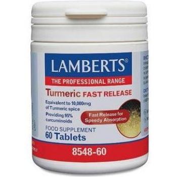 Lamberts Cúrcuma De Liberación Rápida 60 Unidades 90 g