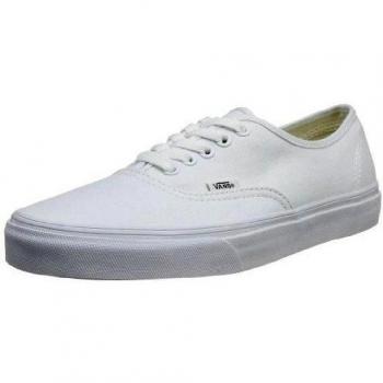 Vans Authentic, Zapatillas de Lona Unisex, Blanco