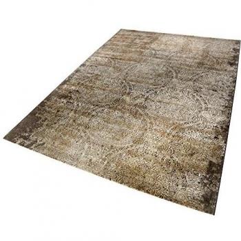 Alfombra Barroca Vintage Wecon Home, Rectangular, 12 mm de Altura, para Sala de Estar