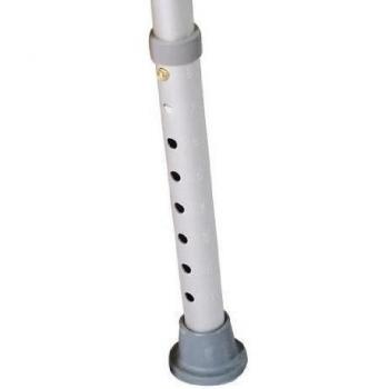 Outsunny HOMCOM Silla Ducha Aluminio Ayuda baño Taburete banqueta Regulable Ajustable WC Asiento