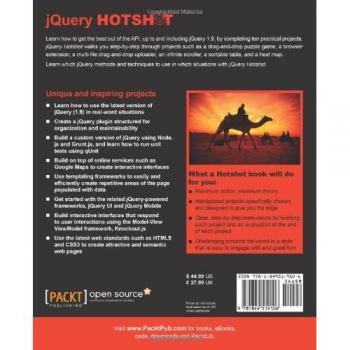 jQuery Hotshot: Expert Guide to jQuery Development (Paperback)