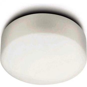 Philips myBathroom Pool - Plafón, casquillo E27, luz blanca, forma redonda, bombilla fluorescente, color blanco
