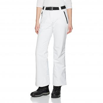 Colmar Mujer Evolution Pants - Pantalones de esquí acolchado, otoño/invierno, mujer, color blanco, tamaño M